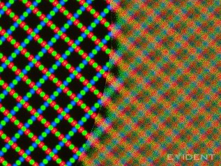 Clear vs nano-texture surface on the Duo's main display (source: iFixit)